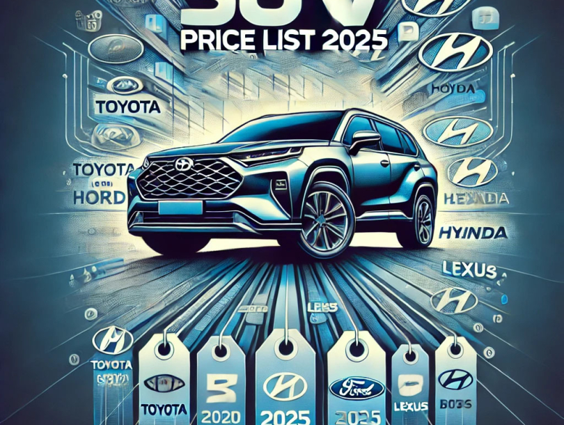 Bảng giá SUV 2025